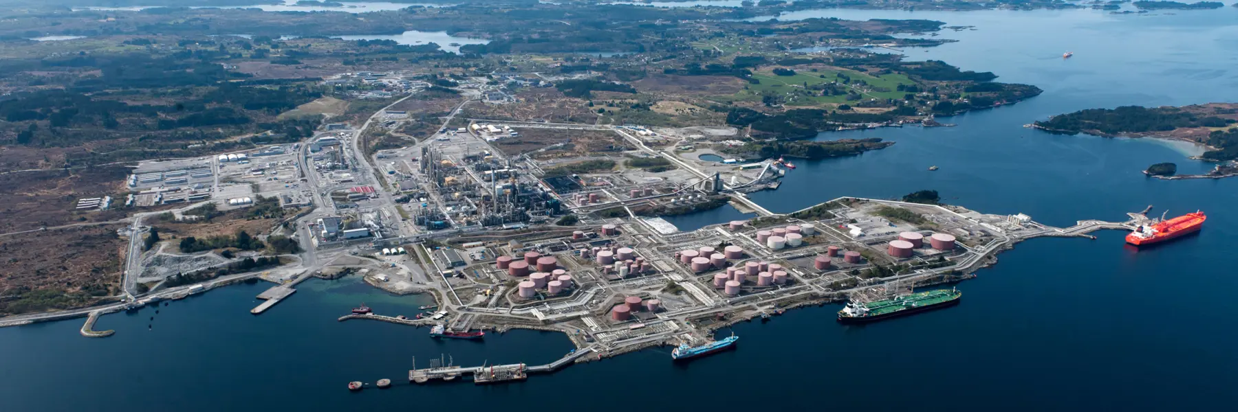 Beerenberg og Linjebygg tildelt ny rammeavtale for ISO-tjenester på Equinors landanlegg. Photo: Equinor. 