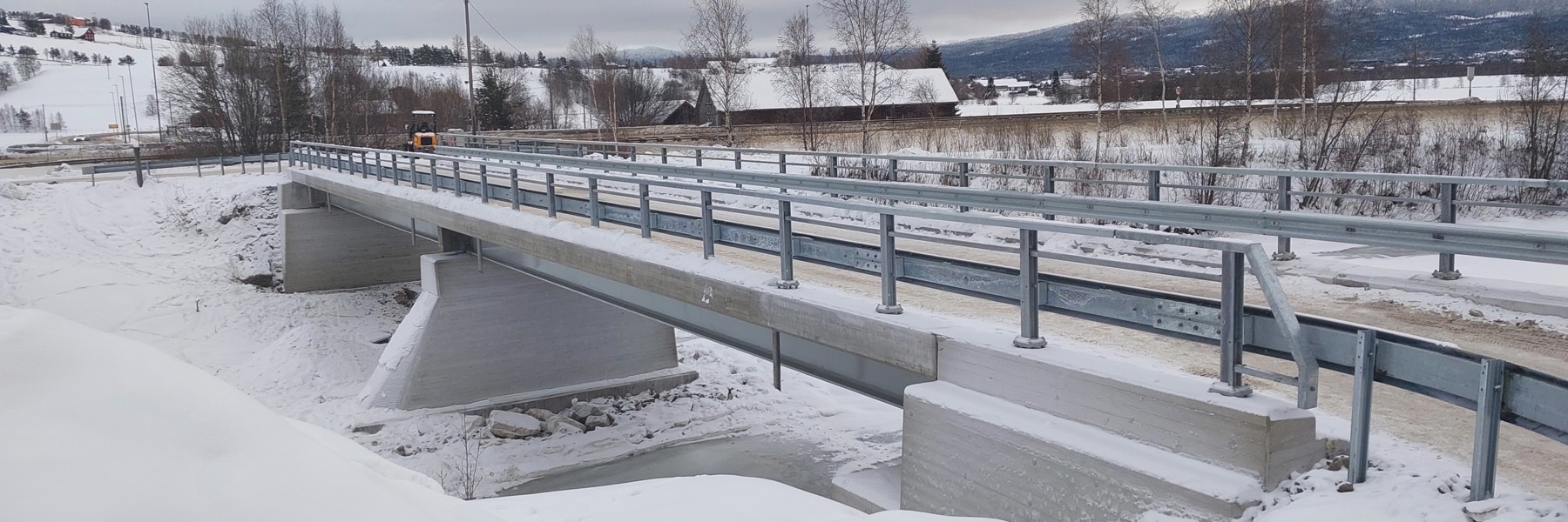 Tunheim bro er nå ferdig rehabilitert. Foto: Stein Jordet/Tynset kommune. 