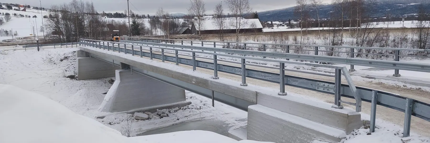 Tunheim bridge is fully rehabilitated. Foto: Stein Jordet/Tynset kommune.