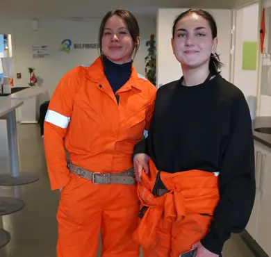 Jessica Holsen og Aurelia Parafianowicz