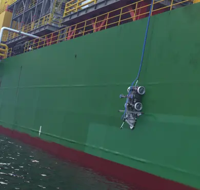 Ny robot teknologi løser komplekst FPSO vedlikehold