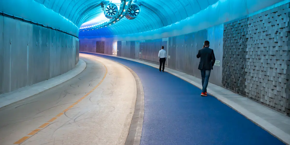 Beerenbergs tunnelprodukter reduserer miljøpåvirkning og kostnader, i tillegg til å ivareta sikkerheten.