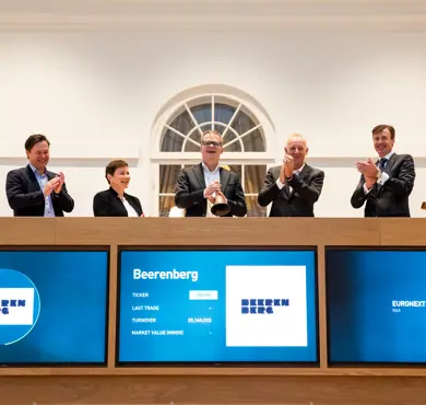 Beerenberg had its first day on the Oslo Stock Exchange on 5 October 2023.