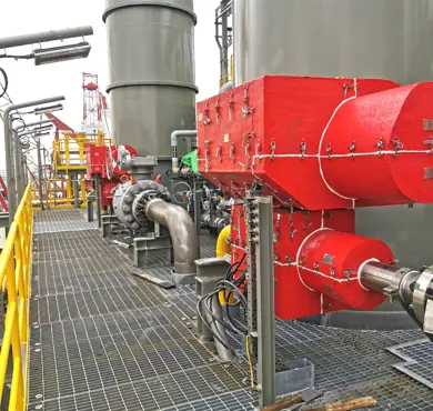 Beerenberg used Benarx Epoxy Boxes for optimal passive fire protection (PFP) on the FPSO project in Asia. Photo: Beerenberg.